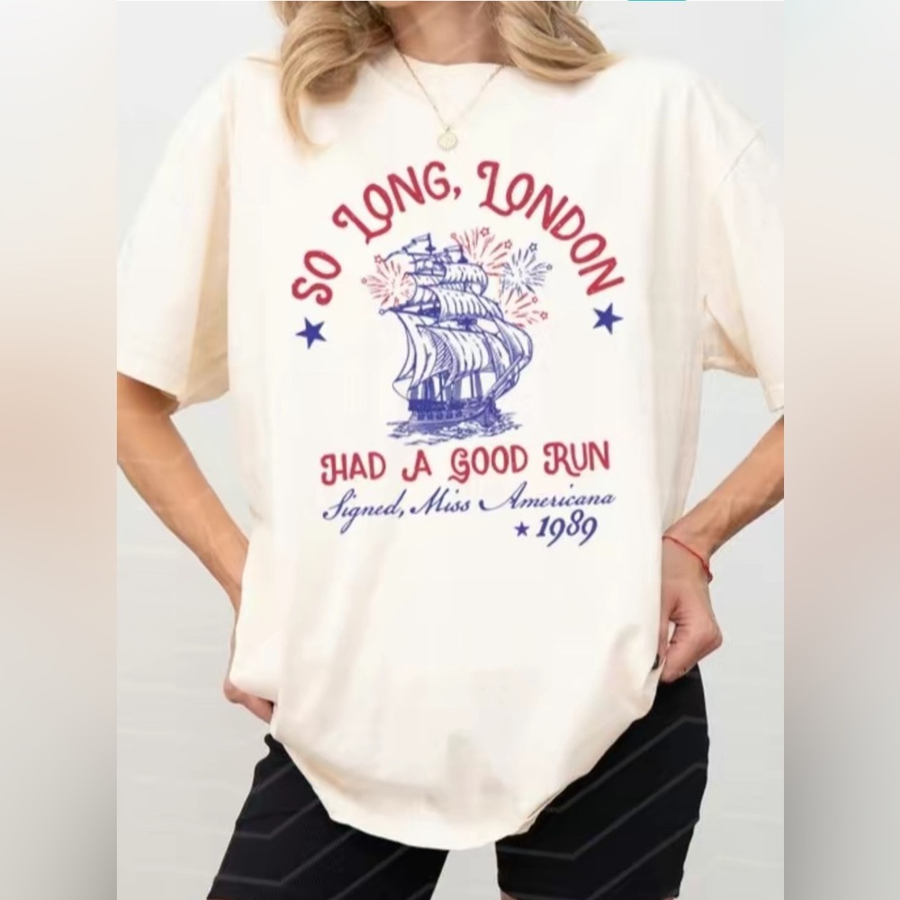 Taylor Swift Shirt- So long, London (with comma)